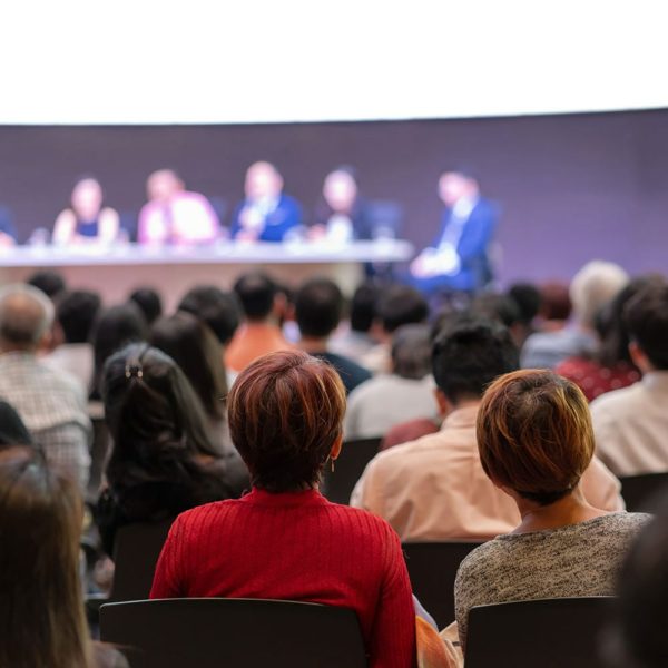 Audience In The Conference Hall Or Seminar Meeting